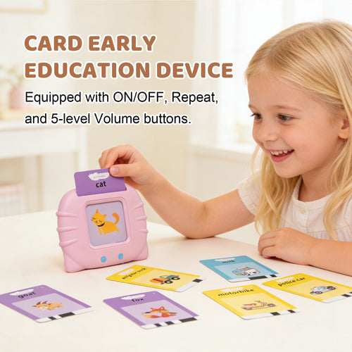 Play &amp; Learn Anywhere: Flashtoy’s Card Early Education Device – The Pocket-Sized Tutor for Little Learners