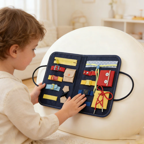 Flashtoy’s Montessori Busy Board – The Ultimate Sensory Playbook for Toddlers