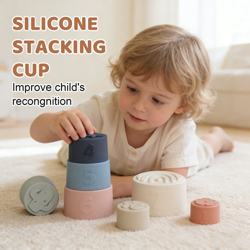 Silicone Stacking Cups