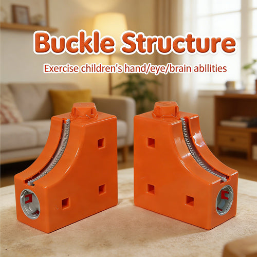 Block Train Track Set