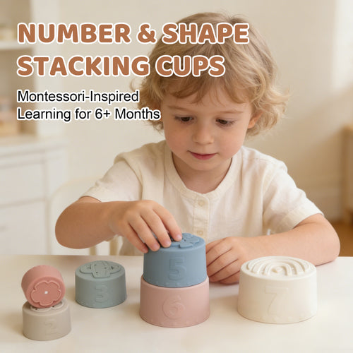 Silicone Stacking Cups