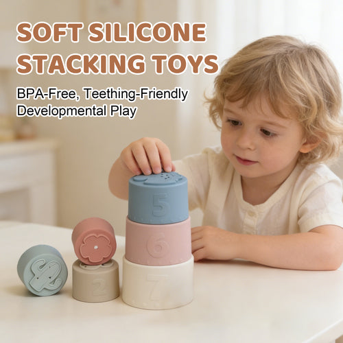 Silicone Stacking Cups