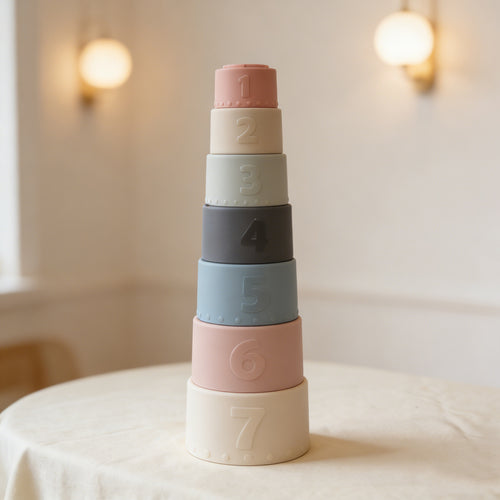 Silicone Stacking Cups
