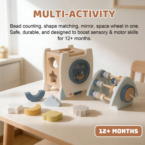 Wooden Rocket Toy