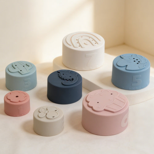 Silicone Stacking Cups