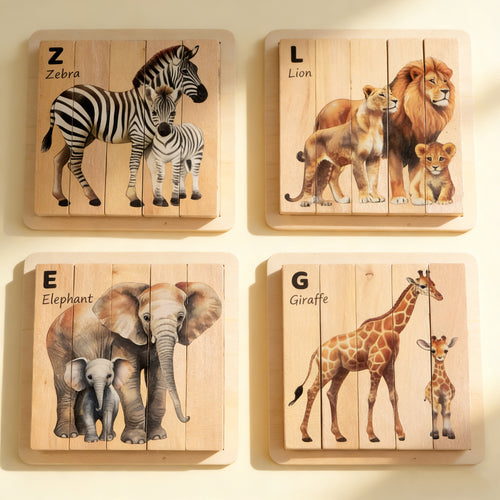 3D Animal Puzzles