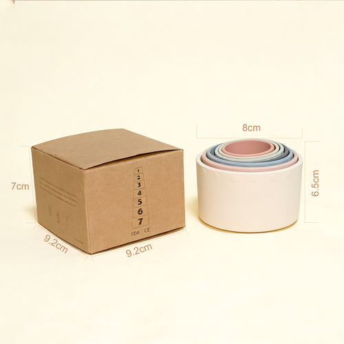 Silicone Stacking Cups