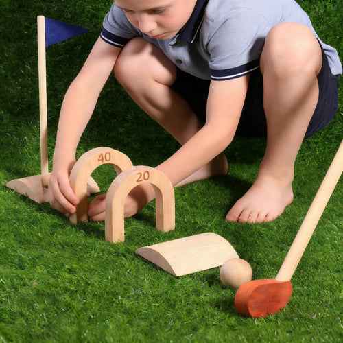 Wooden Toddler Golf Set