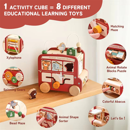 5-in-1 Bus Multifunctional Toy