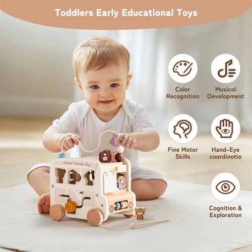 5-in-1 Bus Multifunctional Toy