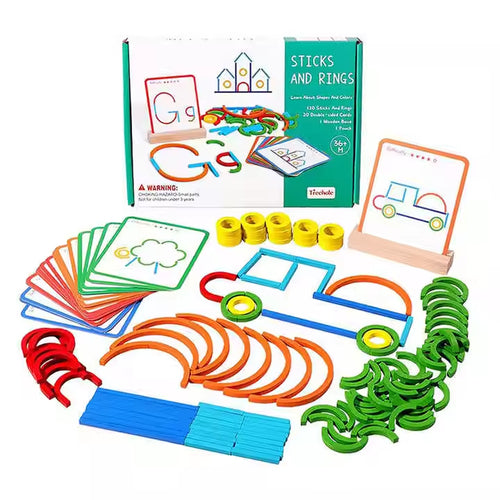 Montessori Matching Puzzle Toys