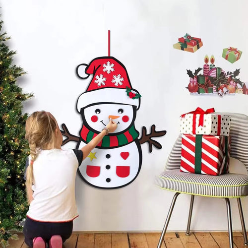 Felt Snowman Decoration