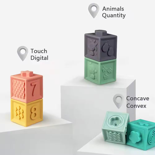 Silicone Building Block Set