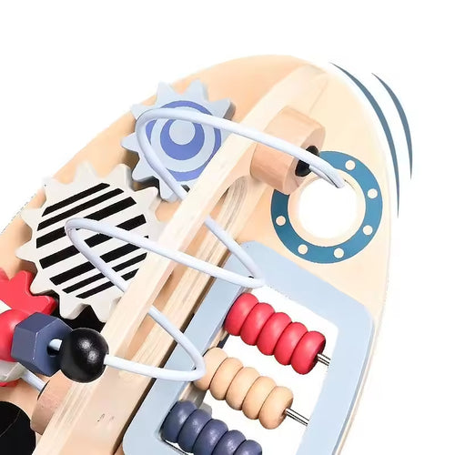 Rocket Bead Maze Toy