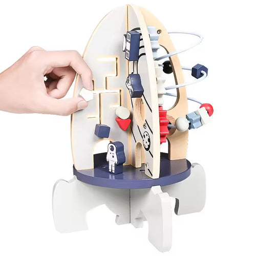Rocket Bead Maze Toy