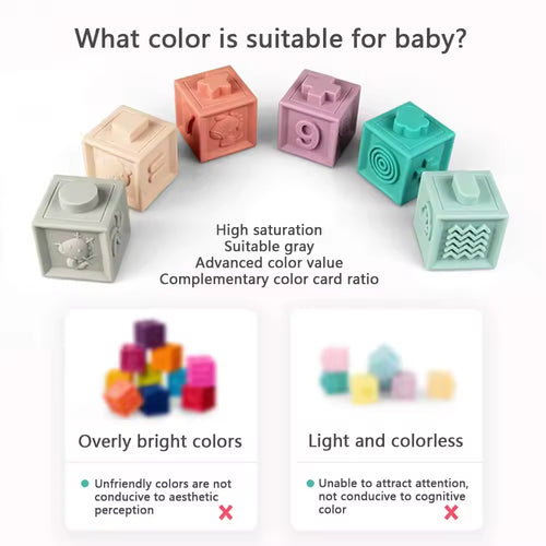Silicone Building Block Set