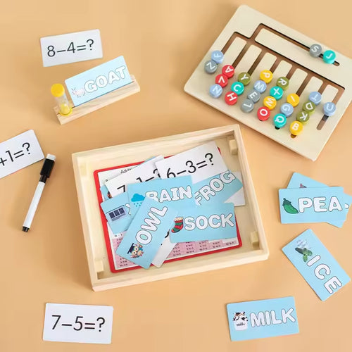 Wooden Alphabet Board